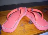 Chinelo com strass